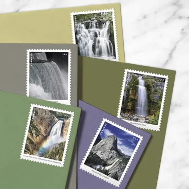2023 Waterfalls Forever First Class Postage Stamps Foreverstamp