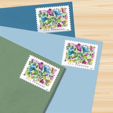 2024 Celebration Blooms Forever First Class Postage Stamps OnlineStampClub
