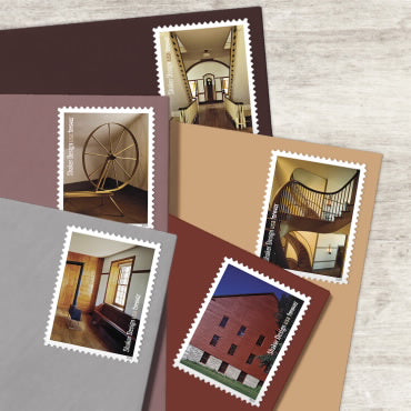 2024 Shaker Design Stamps Forever First Class Postage Stamps Stamp Online Store