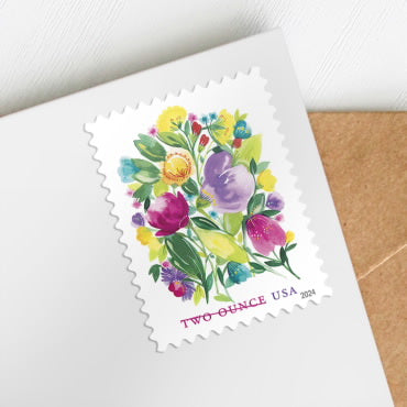 2024 Wedding Blooms Two Ounce Forever First Class Postage Stamps Stamp Online Club