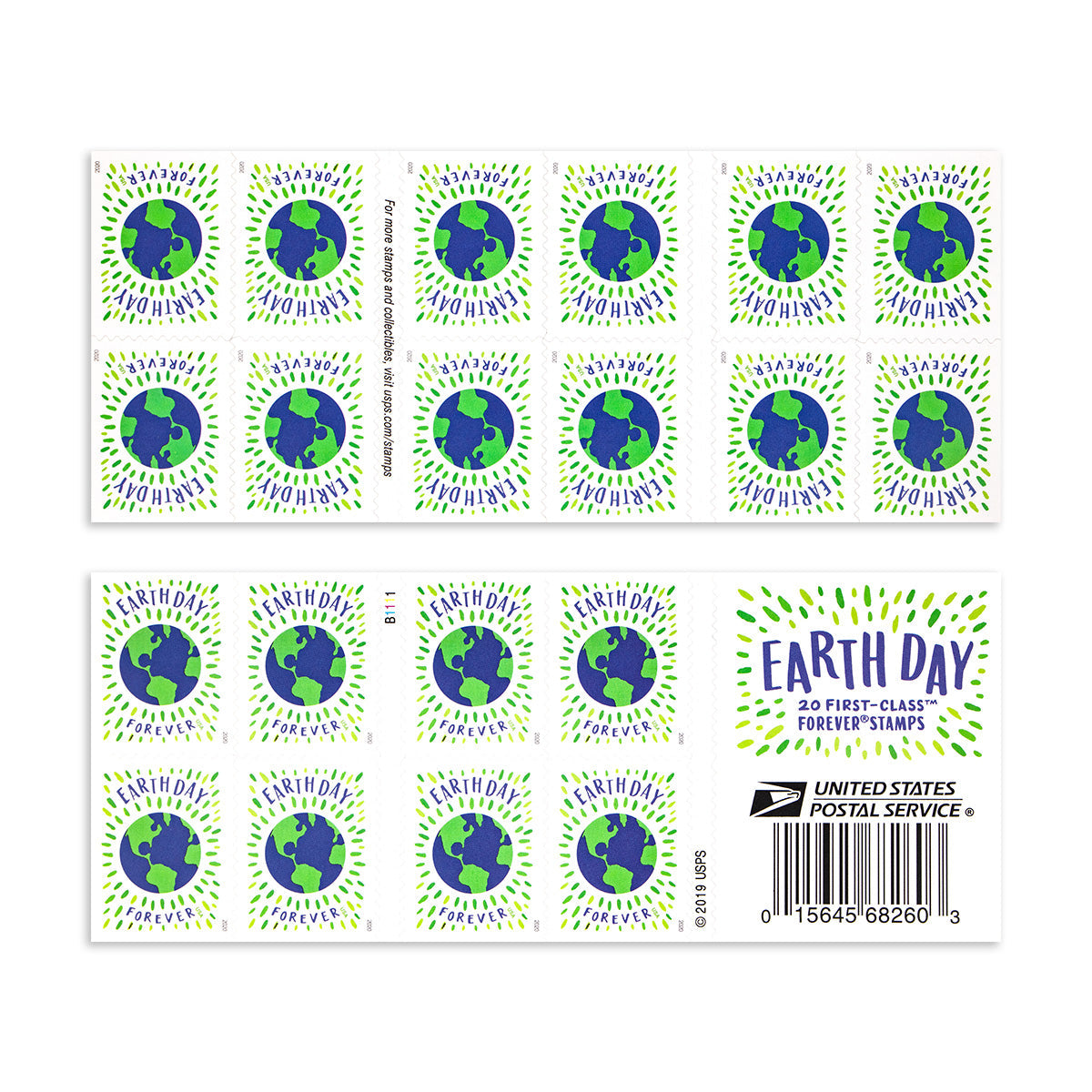 2020 Earth Day Forever First Class Postage Stamps Foreverstamp