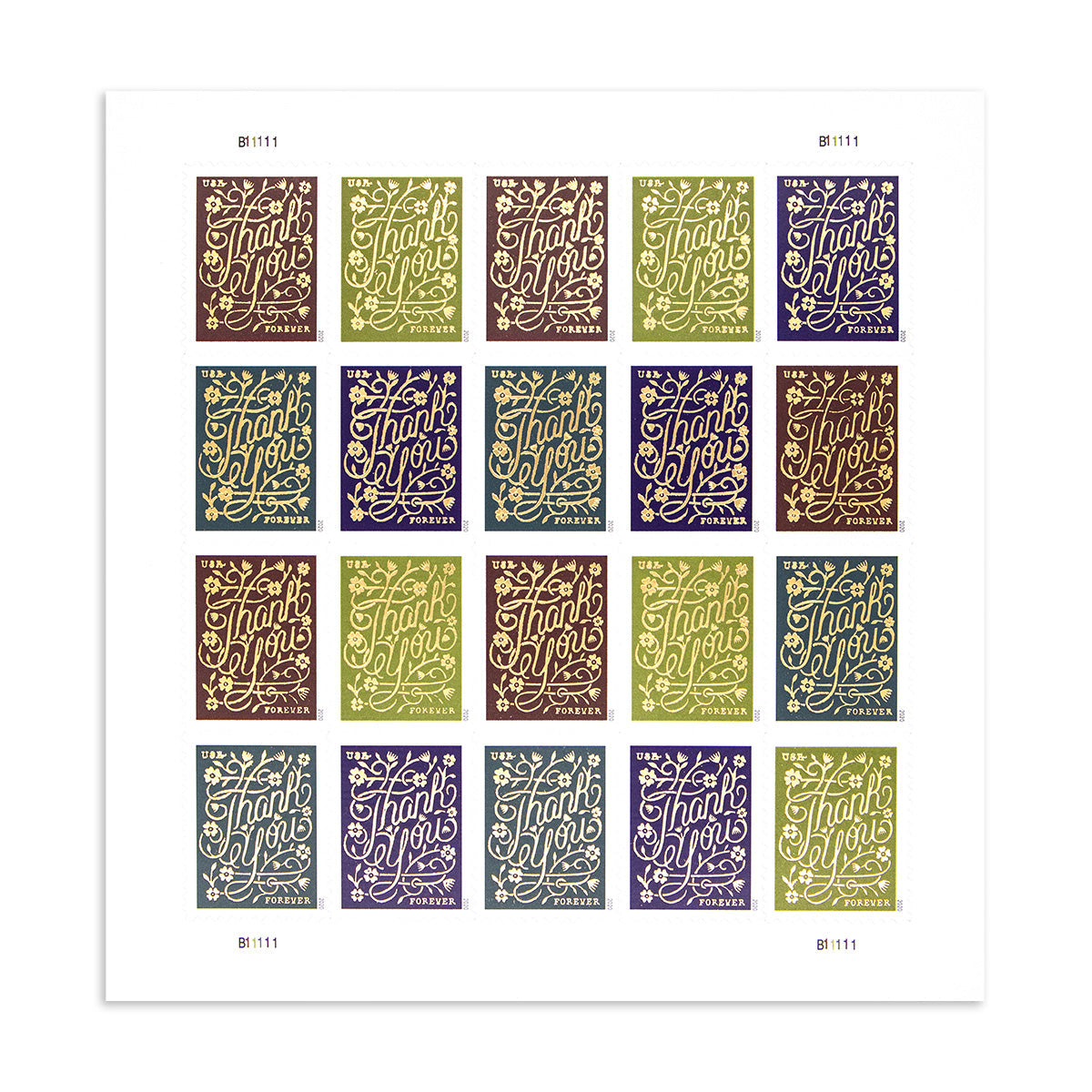 2020 Thank You Forever First Class Postage Stamps Foreverstamp