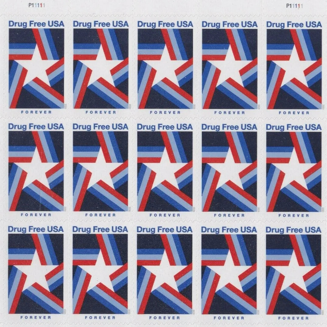 2019 Drug Free Forever First Class Postage Stamps Foreverstamp