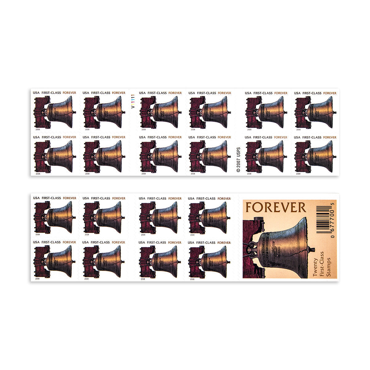 2008 Liberty Bell  Forever First Class Postage Stamps Foreverstamp