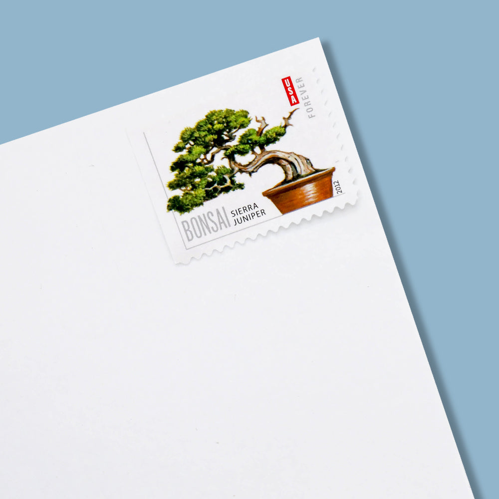 2021 Bonsai Trees Forever First Class Postage Stamps Foreverstamp