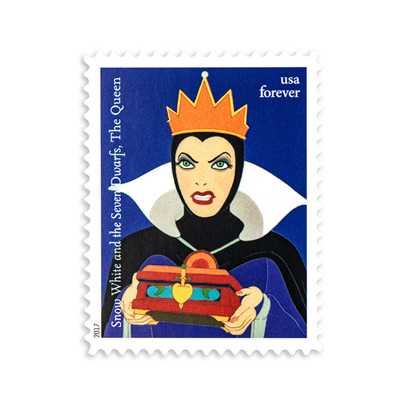 2017 Walt Disney Villains Forever First Class Postage Stamps Foreverstamp