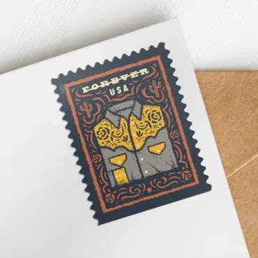 2021 Western Wear: Cowboy Hat Forever First Class Postage Stamps Foreverstamp