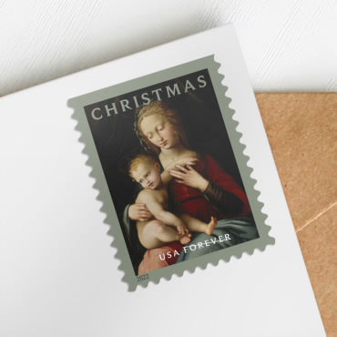 2022 Virgin and Child  Forever First Class Postage Stamps lumauv