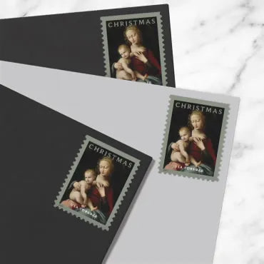 2022 Virgin and Child  Forever First Class Postage Stamps Foreverstamp