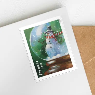 2023 Snow Globes Forever First Class Postage Stamps Foreverstamp