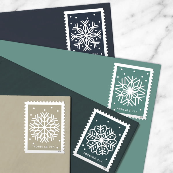 2024 Winter Whimsy Forever First Class Postage Stamps Stamp Online Store