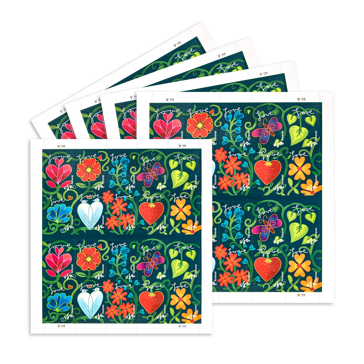 2011 Garden of Love Forever First Class Postage Stamps Foreverstamp