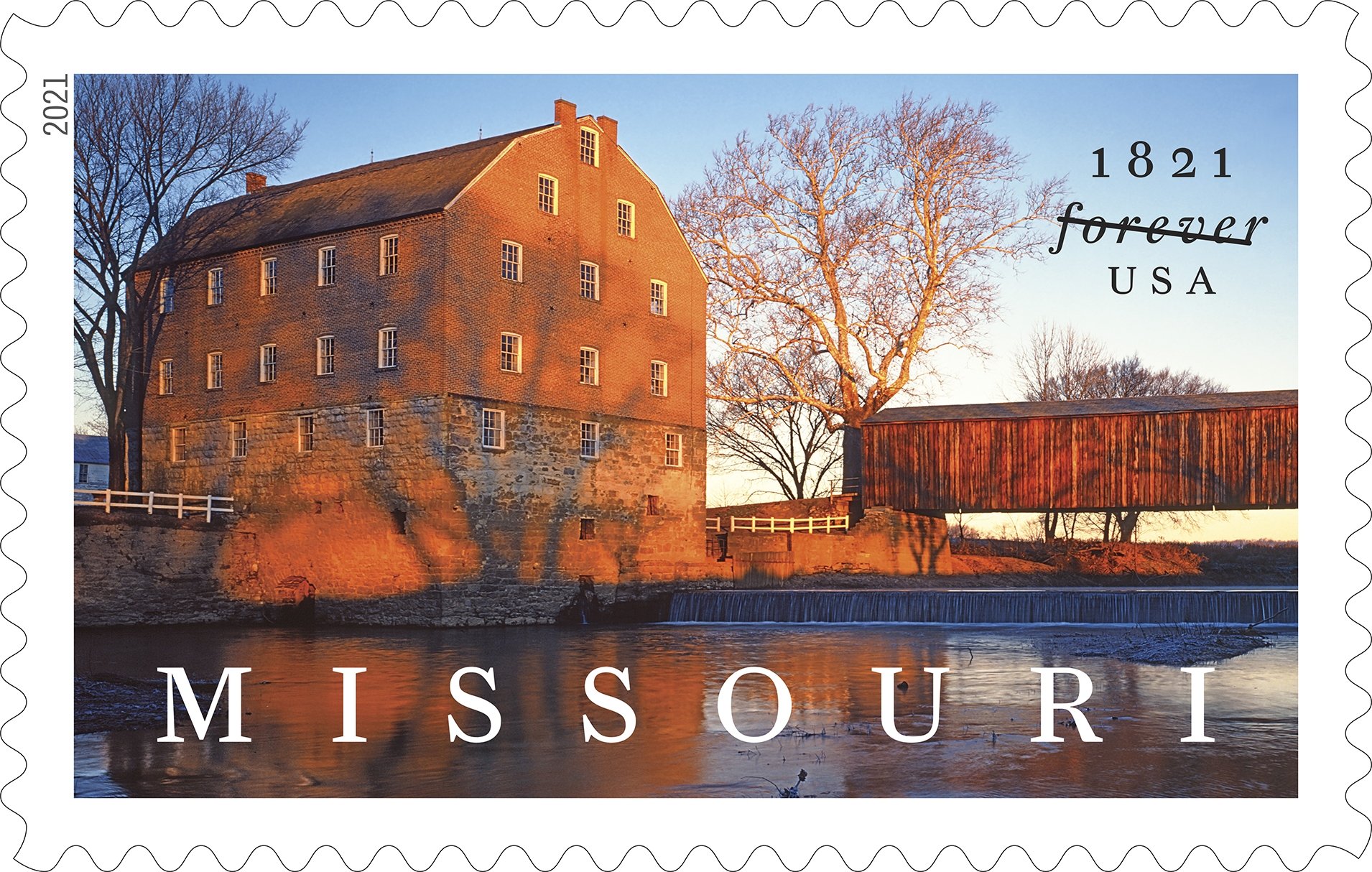 2021 Missouri Statehood Forever First Class Postage Stamps USPostageHub