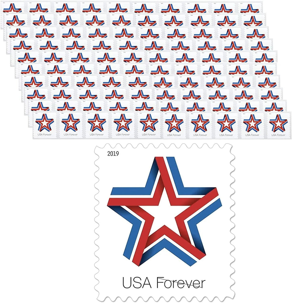 2019 Star Ribbon Forever First Class Postage Stamps Foreverstamp