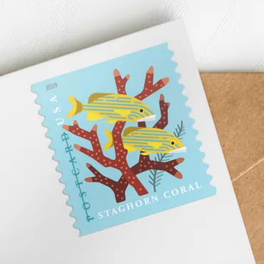 2019 Coral Reefs Forever Postcard Stamps (For Postcard Only) Foreverstamp