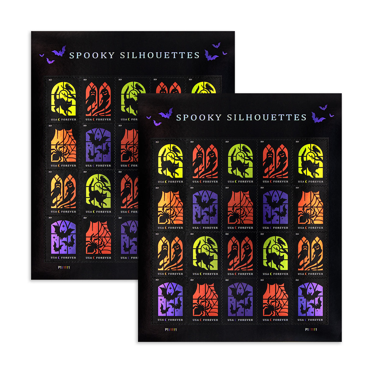 2019 Spooky Silhouettes Forever First Class Postage Stamps Foreverstamp