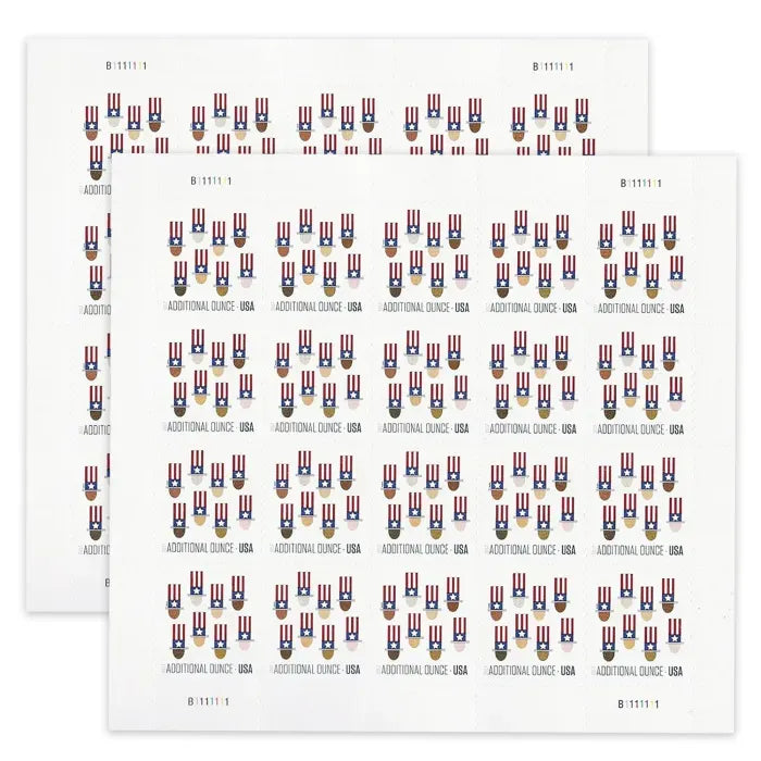 2019 Uncle Sam's Hat Forever First Class Postage Stamps Foreverstamp