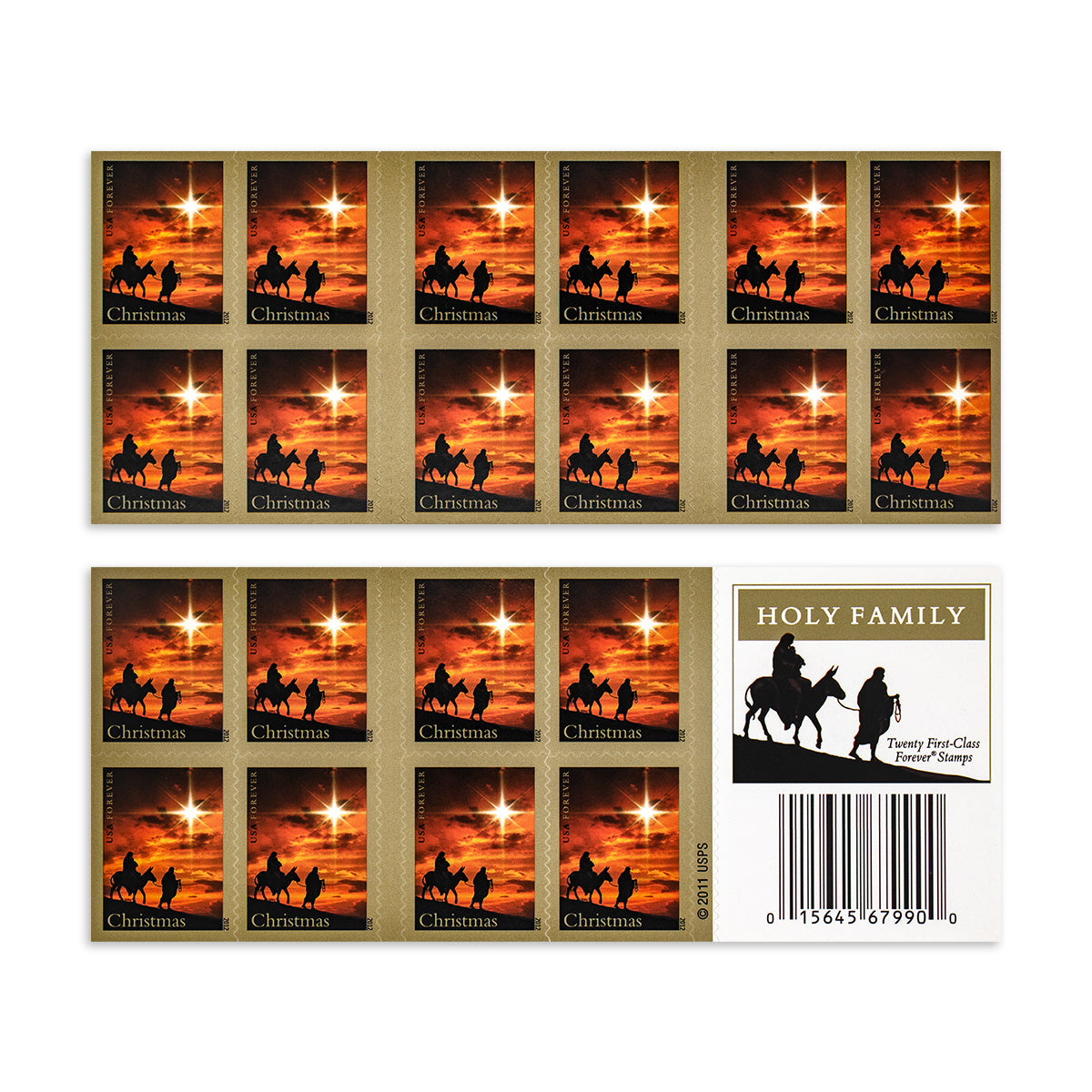 2013 Traditional Christmas: The Holy Family Forever First Class Postage Stamps Foreverstamp