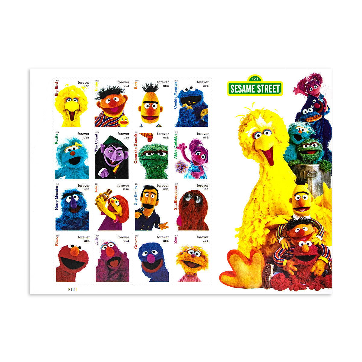 2019 Sesame Street Forever First Class Postage Stamps Foreverstamp