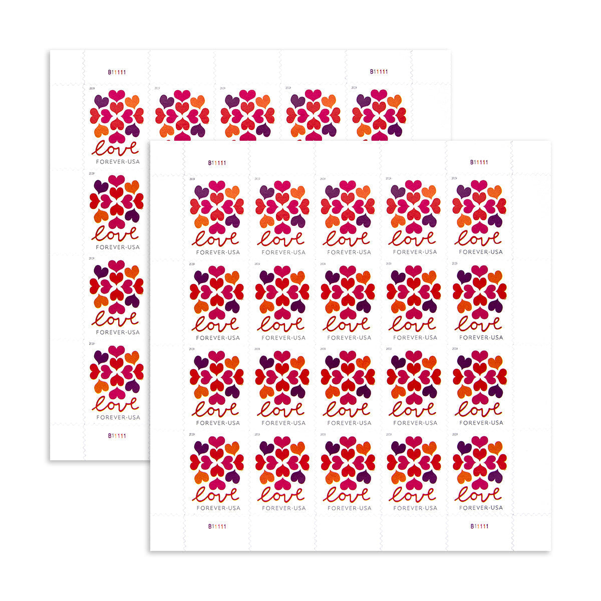 2019 Love Heart Blossom Forever First Class Postage Stamps Foreverstamp