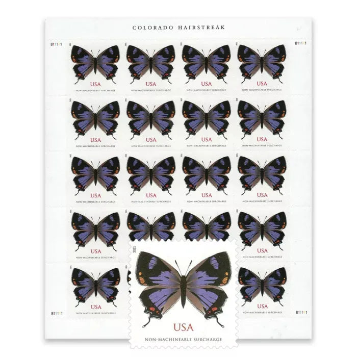 2021 Colorado Hairstreak Forever First Class Postage Stamps Foreverstamp