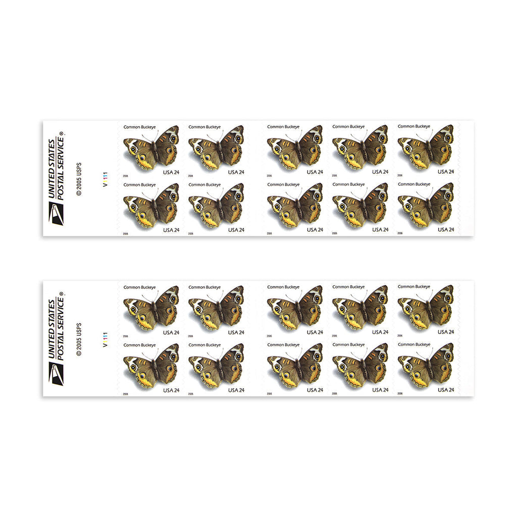 2006 Common Buckeye Butterfly  First Class Postage Stamps (Value Stamp Not Forever) Foreverstamp