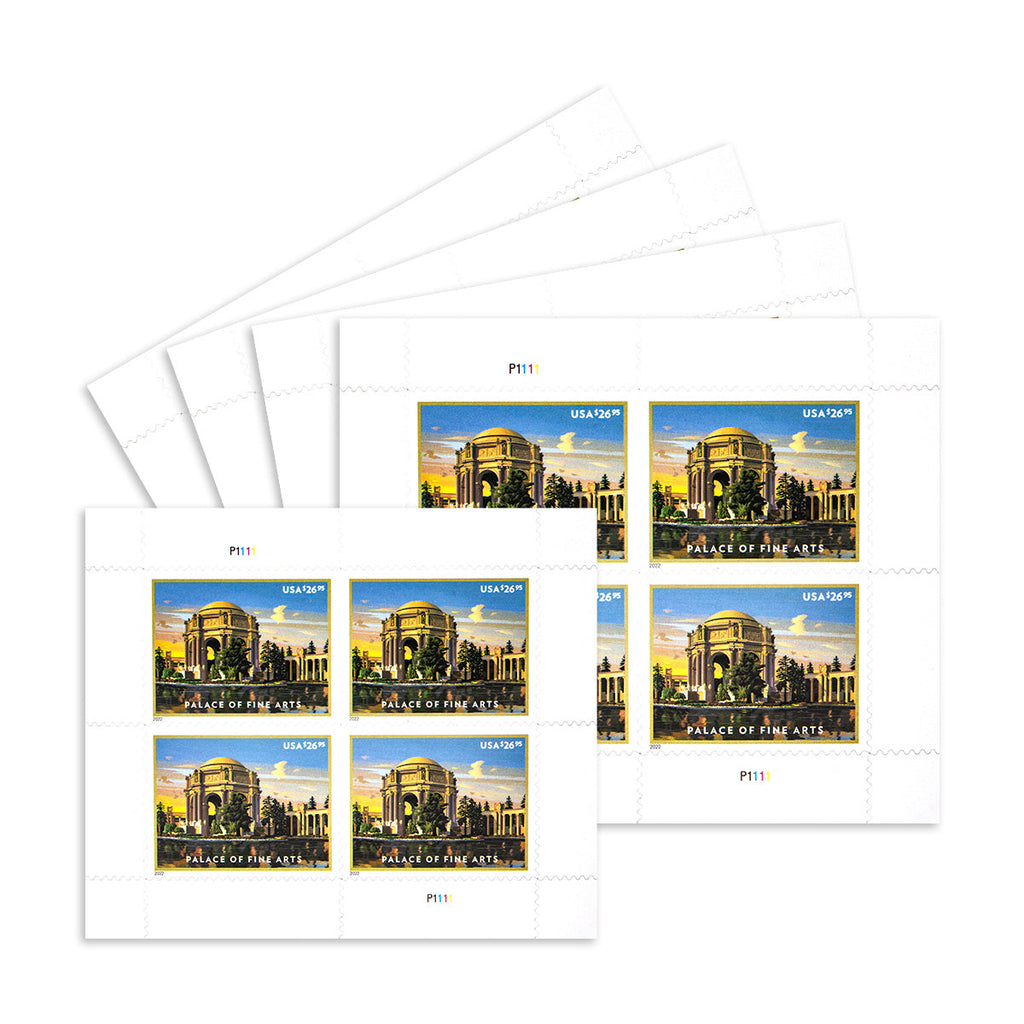 2022 Palace of Fine Arts Express Priority Stamps Foreverstamp