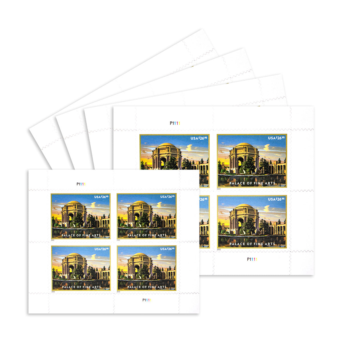 2022 Palace of Fine Arts Express Priority Stamps Foreverstamp