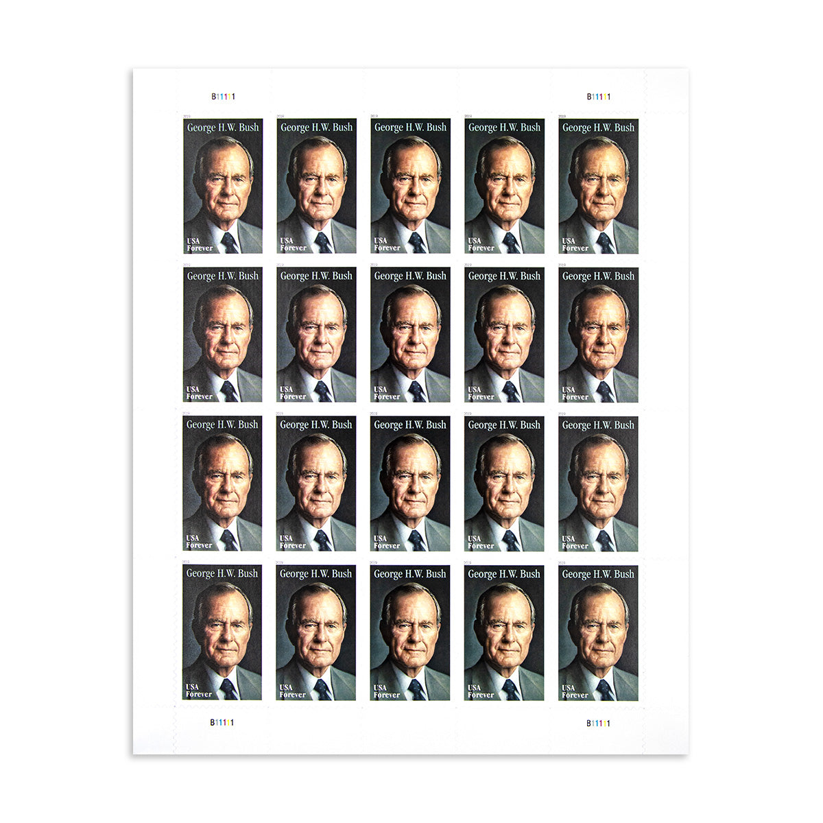 2019 George H.W. Bush Forever First Class Postage Stamps Stamp Online Store