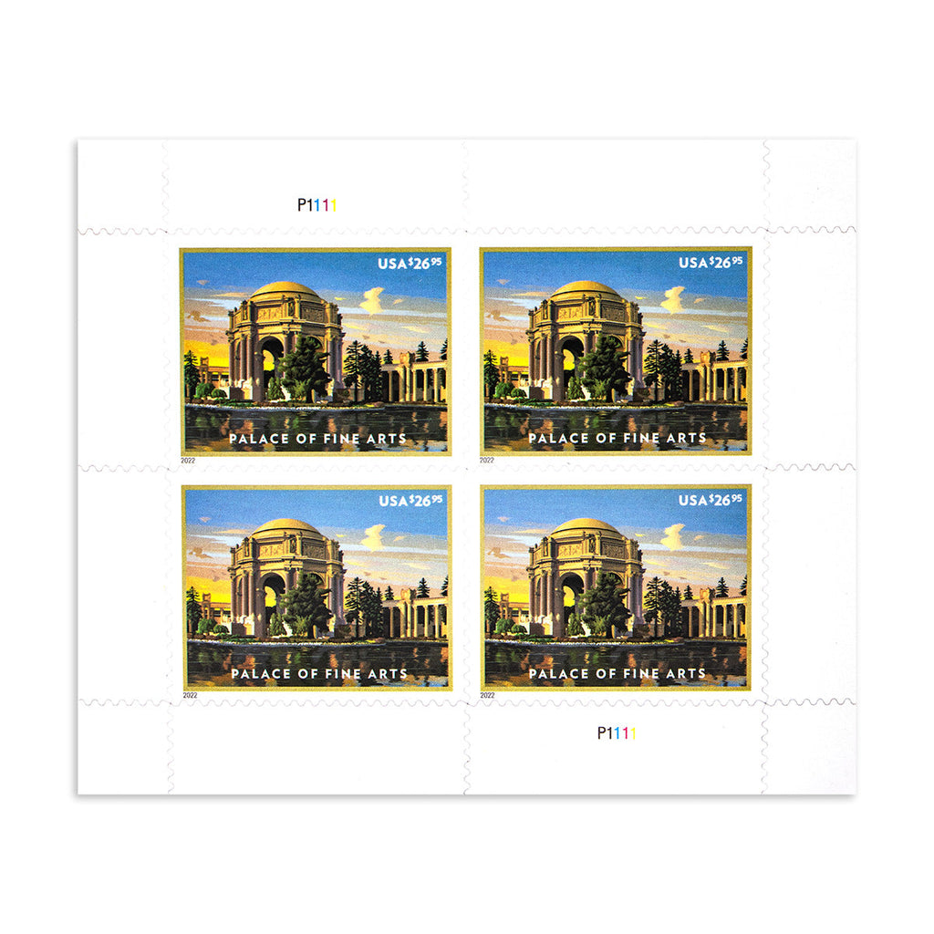 2022 Palace of Fine Arts Express Priority Stamps Foreverstamp