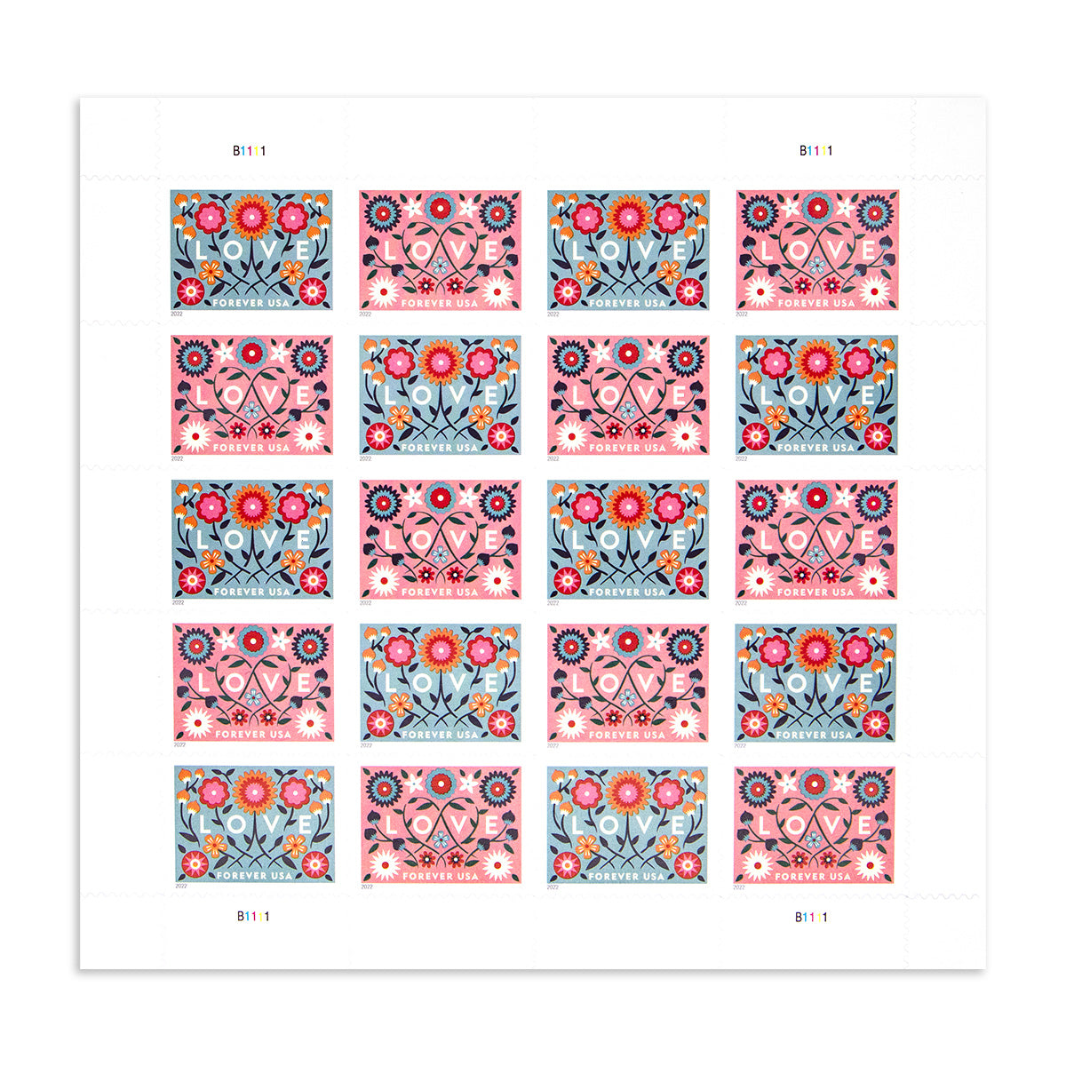2022 Love Forever First Class Postage Stamps Foreverstamp