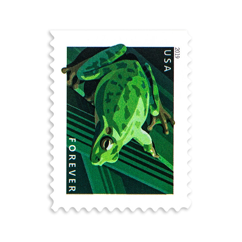 2019 Frogs Forever First Class Postage Stamps Foreverstamp