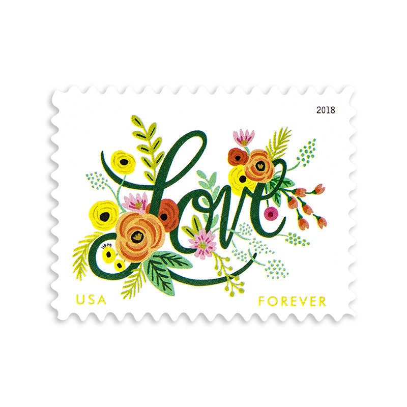 2018 Love Flourishes Forever First Class Postage Stamps Foreverstamp