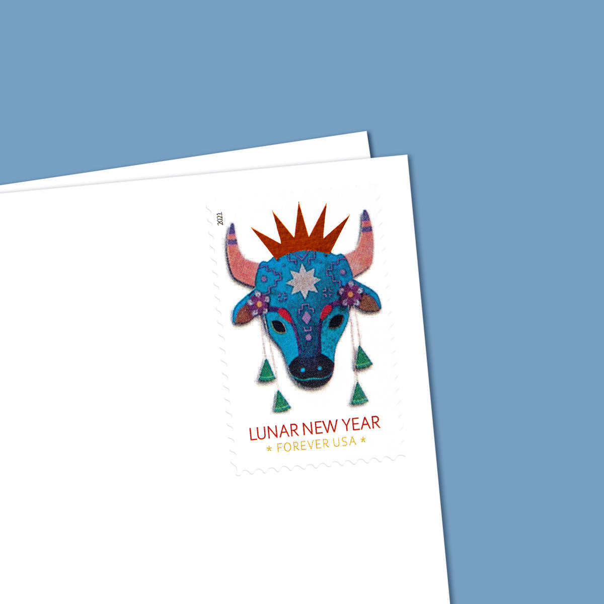 2021 Year of the Ox Stamp Celebrates Lunar New Year Forever First Class Postage Stamps Foreverstamp