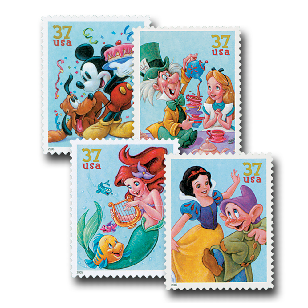 2005 37c The Art of Disney First Class Postage Stamps (Value Stamp Not Forever) Stamp Online Store