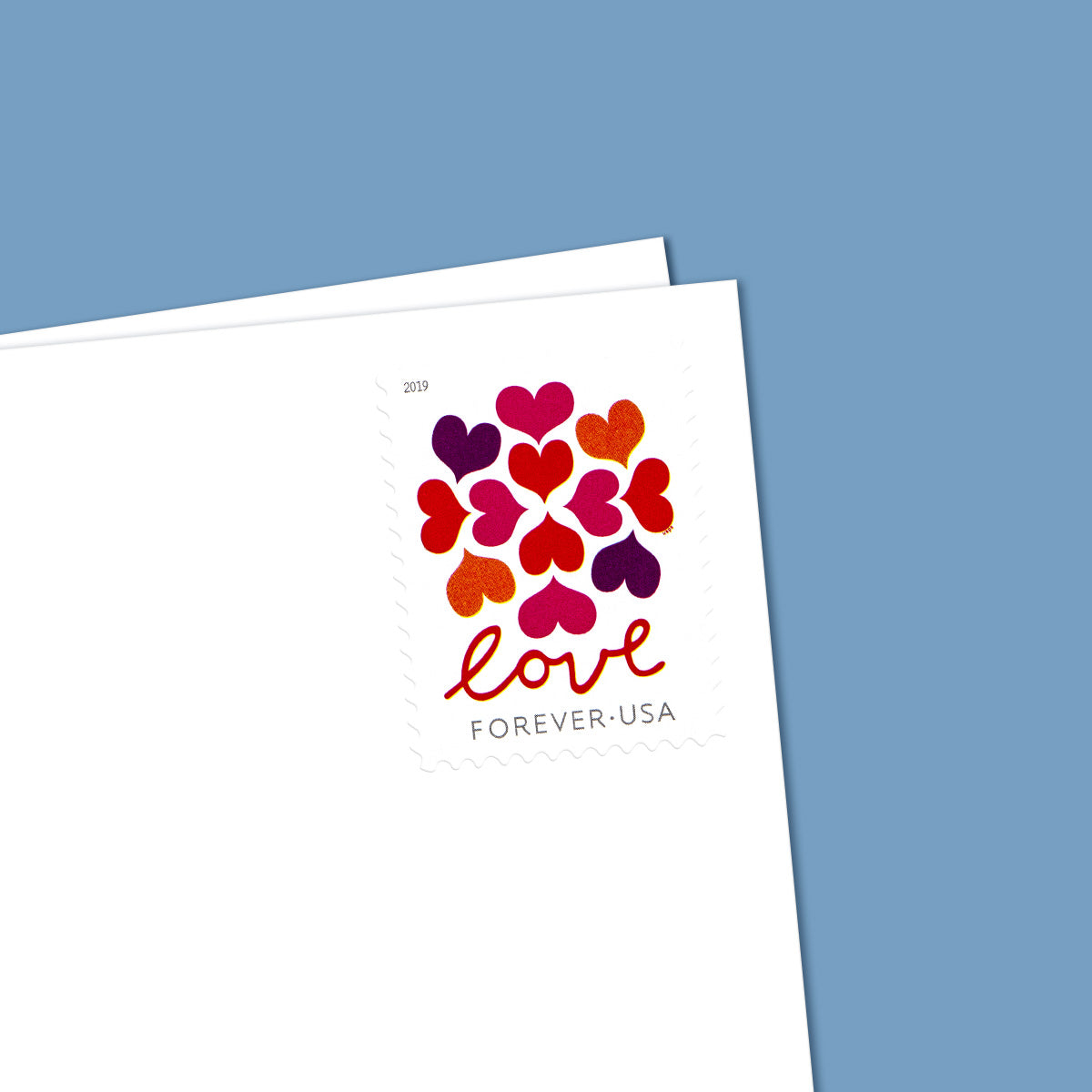 2019 Love Heart Blossom Forever First Class Postage Stamps Foreverstamp