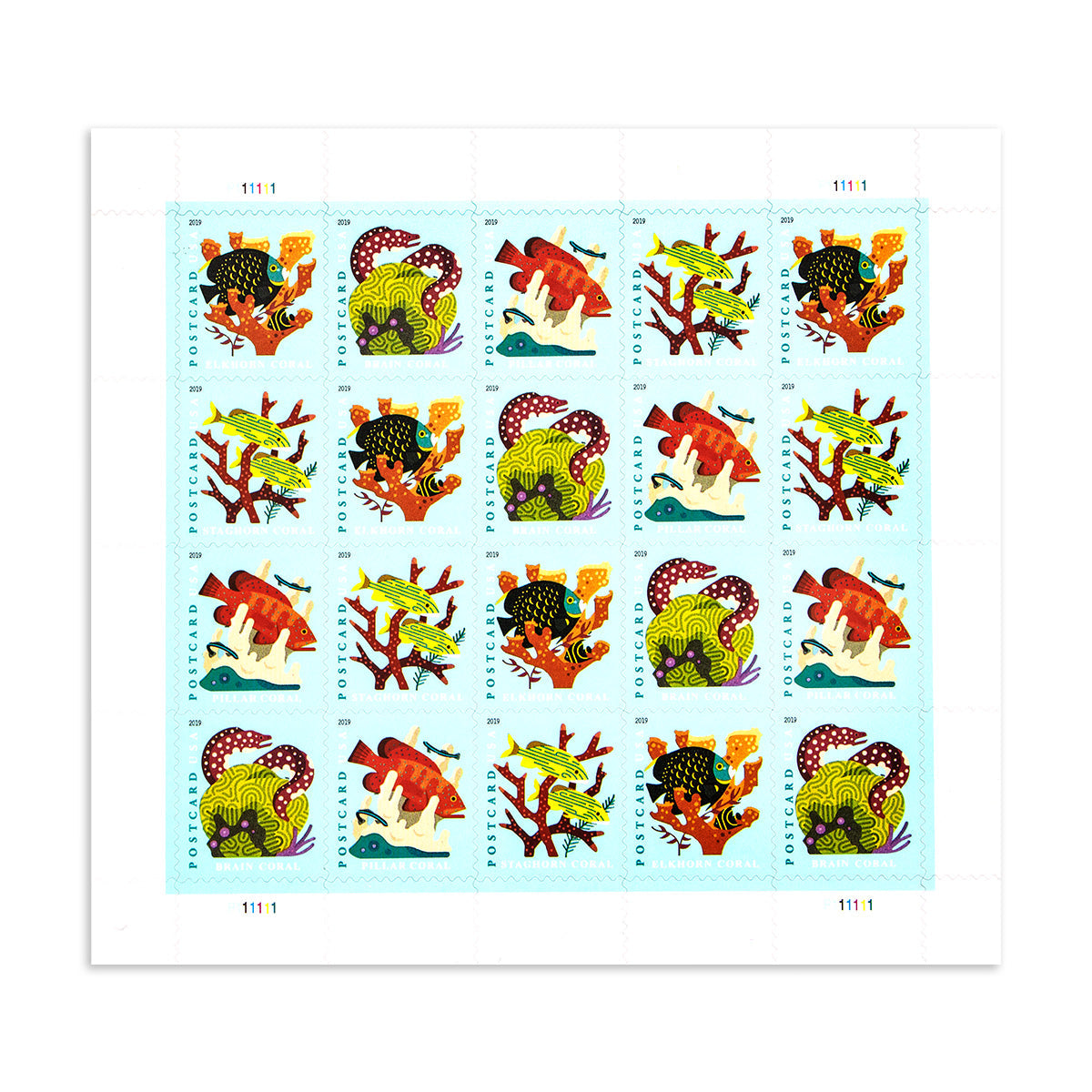 2019 Coral Reefs Forever Postcard Stamps (For Postcard Only) Foreverstamp