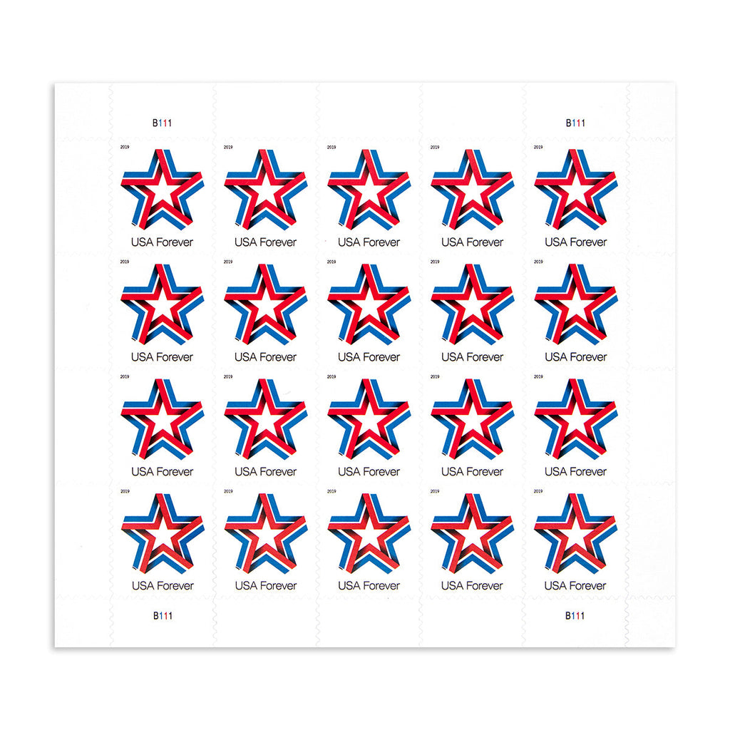 2019 Star Ribbon Forever First Class Postage Stamps Foreverstamp