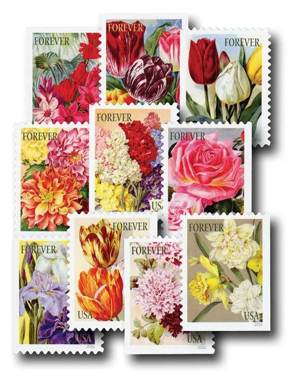 2016 Botanical Art Forever First Class Postage Stamps Foreverstamp