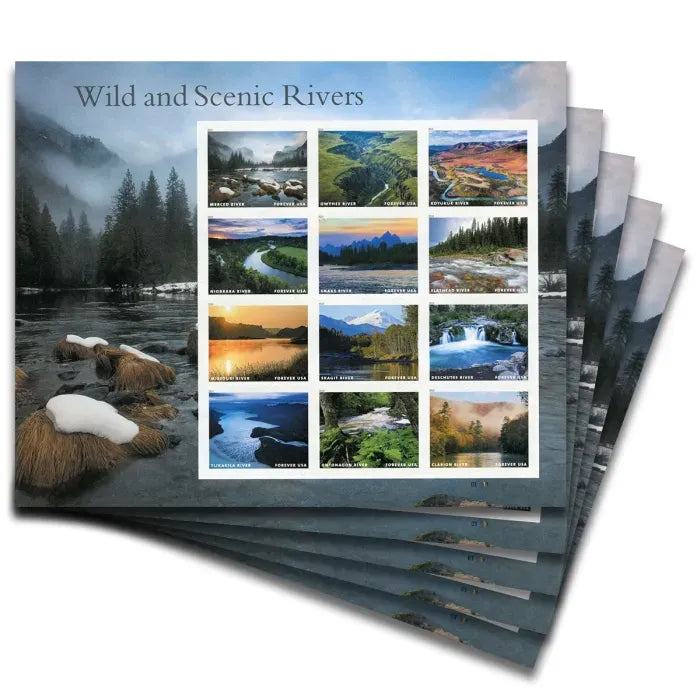 2019 Wild And Scenic Rivers Forever First Class Postage Stamps Foreverstamp
