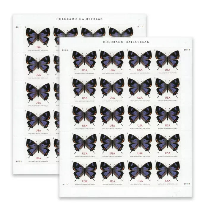 2021 Colorado Hairstreak Forever First Class Postage Stamps Foreverstamp