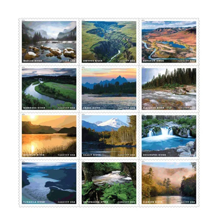 2019 Wild And Scenic Rivers Forever First Class Postage Stamps Foreverstamp