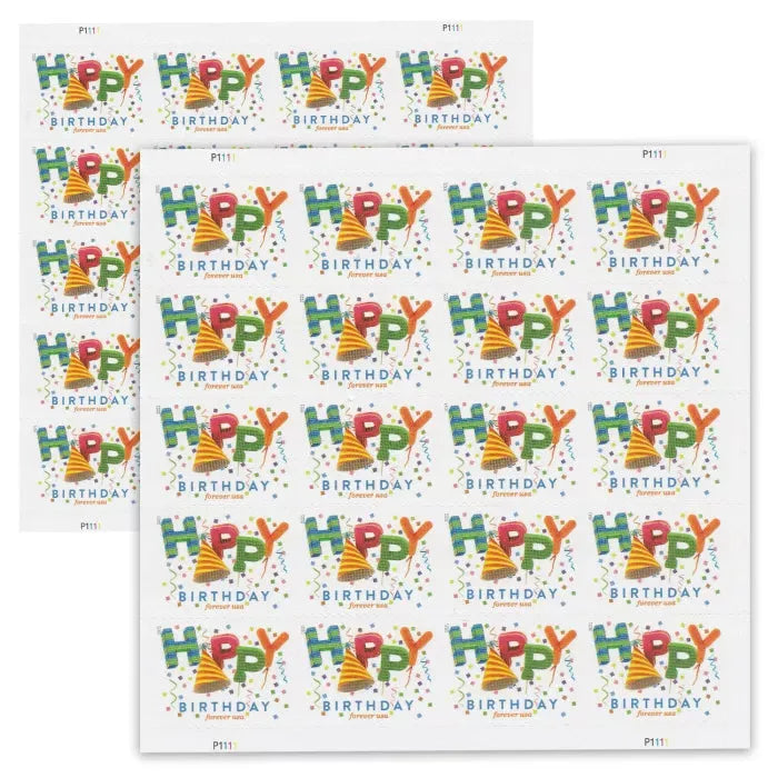 2021 Happy Birthday Forever First Class Postage Stamps Foreverstamp
