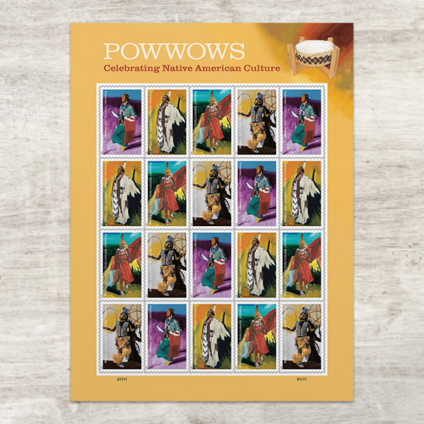 2025 PoWWoWs Forever First Class Postage Stamps USPostageHub
