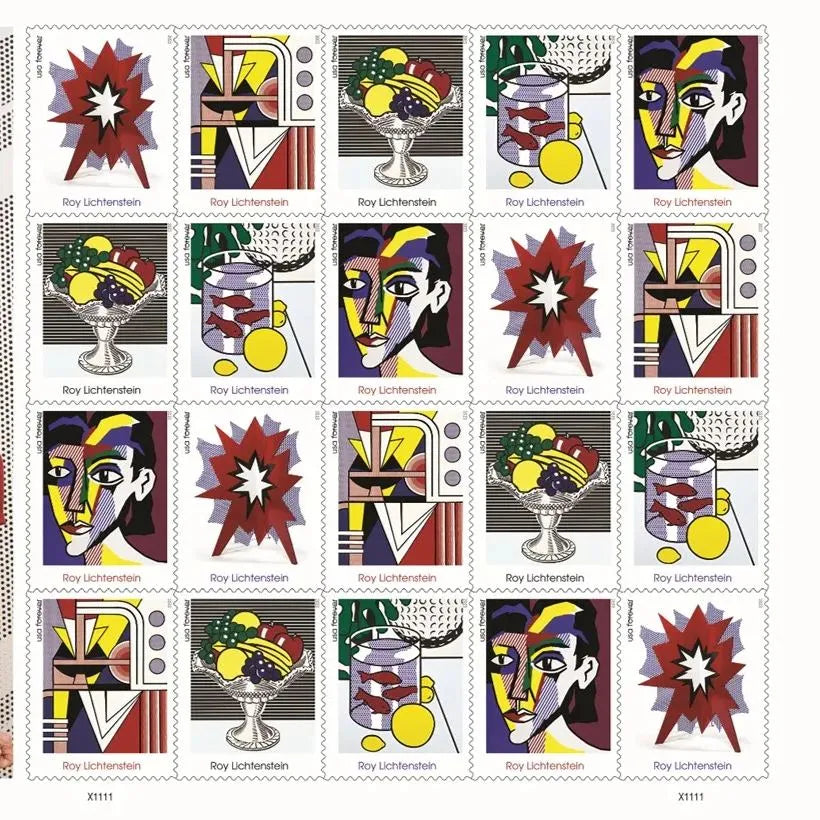 2023 Roy Lichtenstein?¡¥s Pop Art Forever First Class Postage Stamps Foreverstamp
